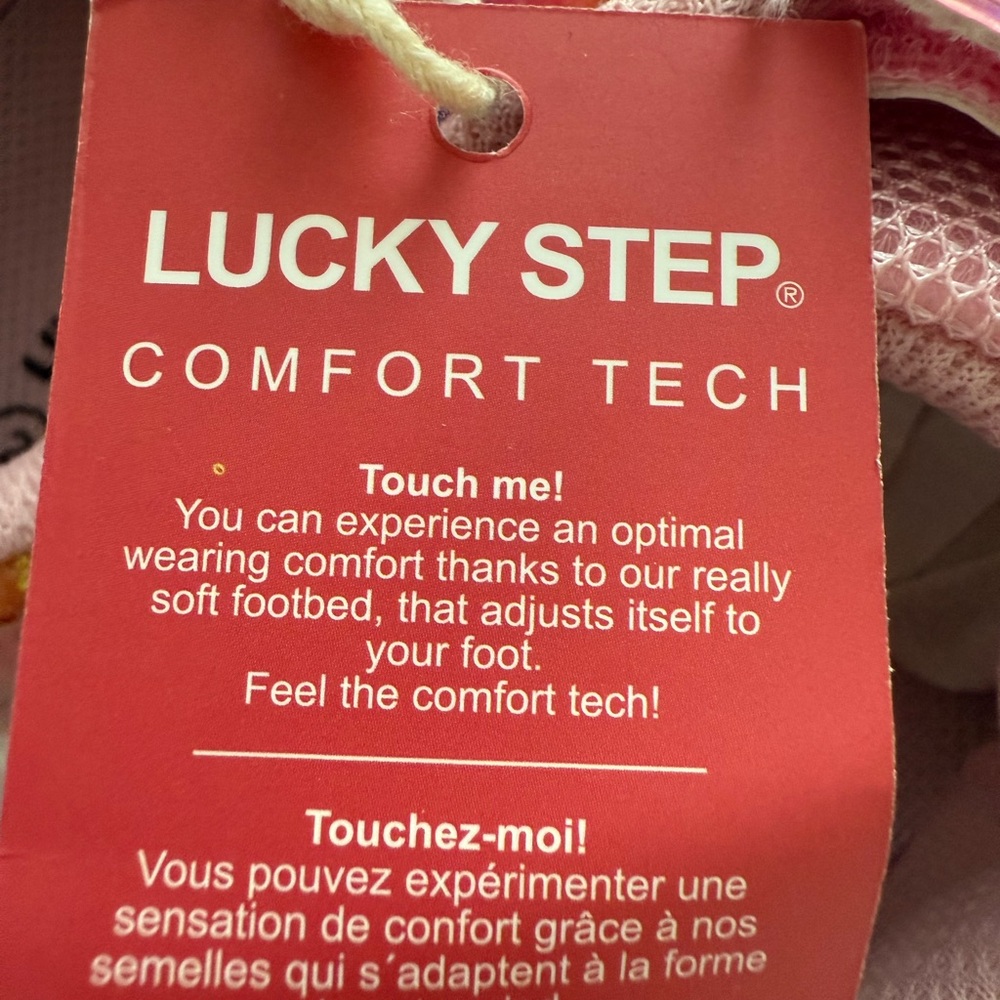 ❌SOLD❌ NWT - LUCKY STEP Kid's Glitter Running Sneaker - Picture 4 of 5